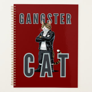 Gangster Cat Bad Boy Planner