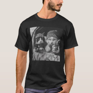 Gangster Cats Street Funny T-Shirt