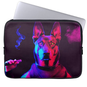 gangster dog laptop sleeve