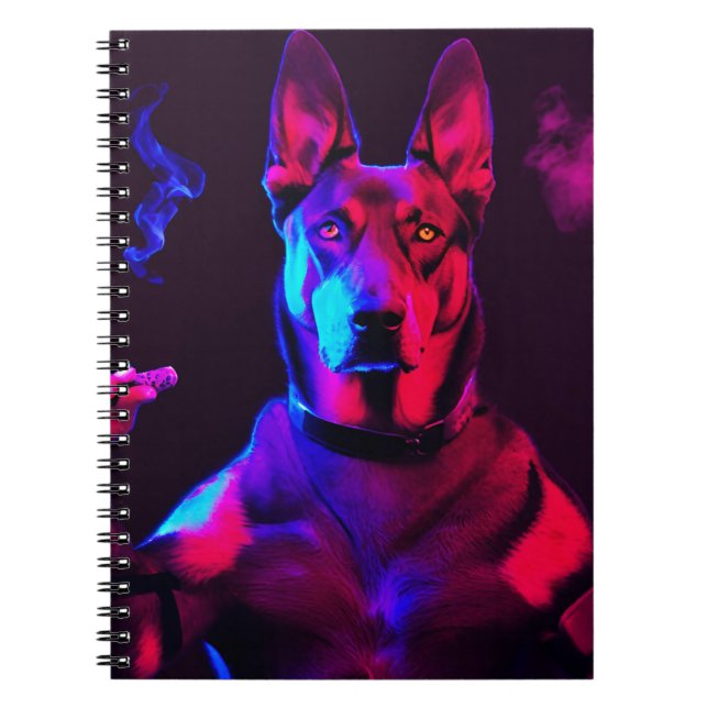 gangster dog notebook (Front)