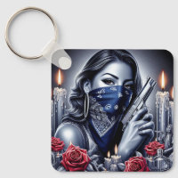 Gangster Girl Hip Hop chicano art Design