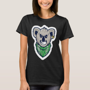 Gangster Koala Bear Cool Gas Mask Fluffy Animal Au T-Shirt