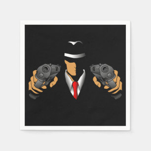 Gangster Napkin