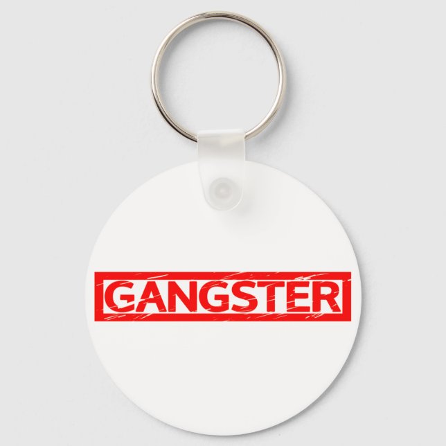 Gangster Stamp Key Ring (Front)