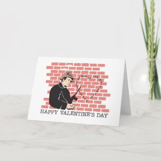 Gangster Valentine's Day Holiday Card