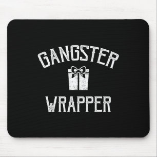 Gangster Wrapper Rapper Christmas  Mouse Pad