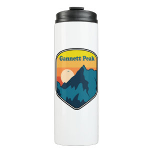 Gannett Peak Wyoming Sunrise Thermal Tumbler