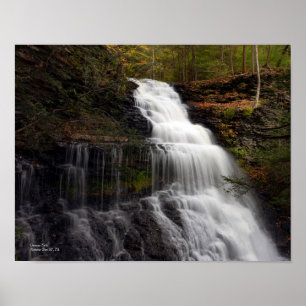 Ganoga Falls 14"x11" Poster