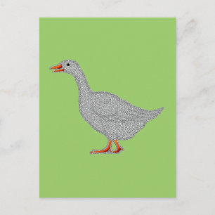Gans goose postcard