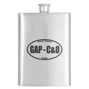 GAP - C&O Towpath Oval Hip Flask