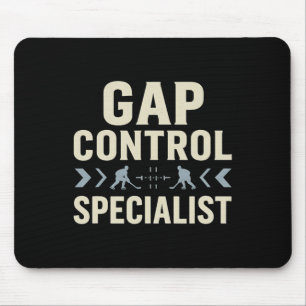 Gap Control Specialist Funny Hockey Defenceman Pla Mouse Pad