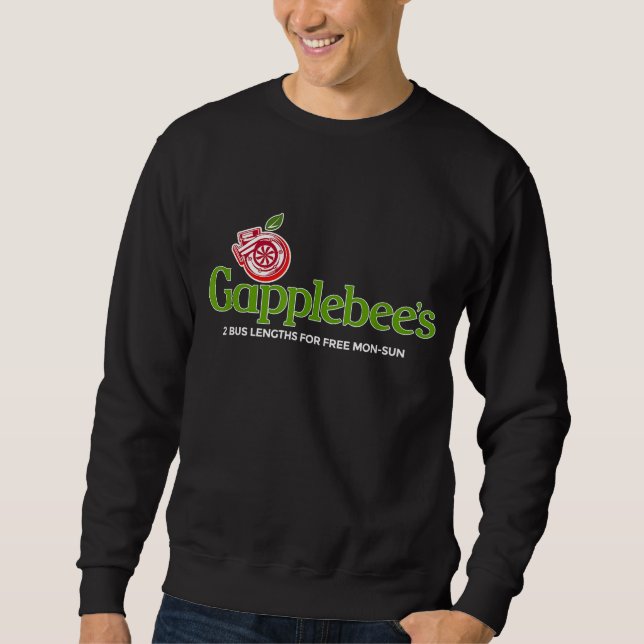 Gapplebee's Drag Racing American Muscle Turbo Boss Sweatshirt (Front)