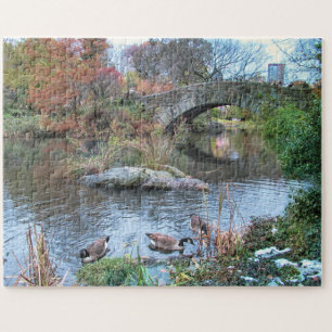 Gapstow Bridge, Central Park NEW YORK CITY Jigsaw Puzzle