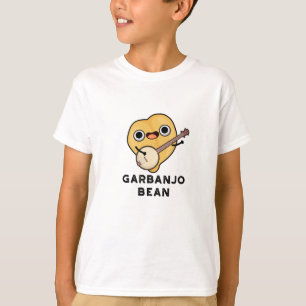 Gar-banjo Bean Funny Garbanzo Banjo Pun  T-Shirt