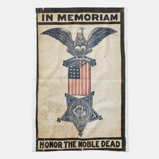 GAR Banner tea towel (Vertical)