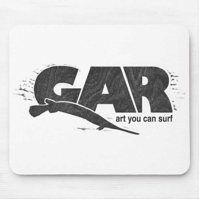 Gar Surfboards Mouse Pad (Front)
