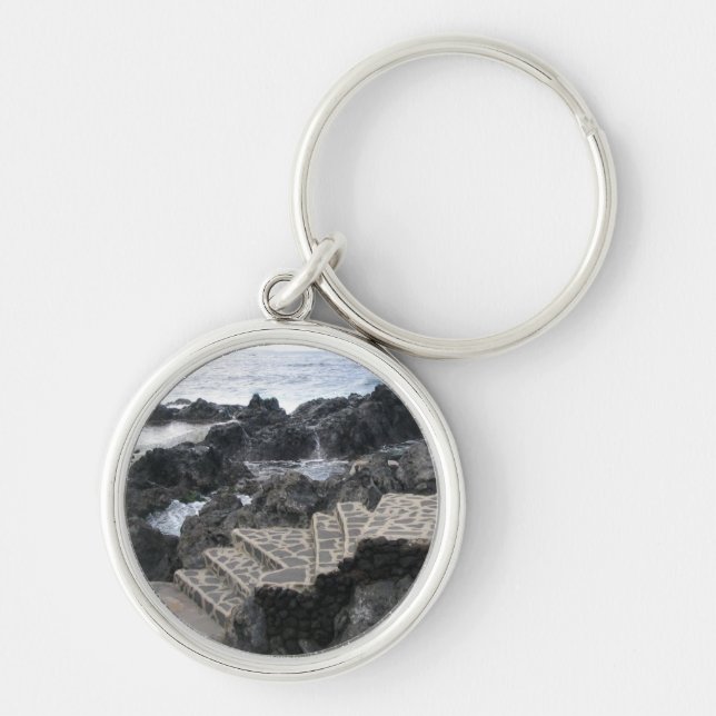 Garachico, Tenerife custom key chain (Front)