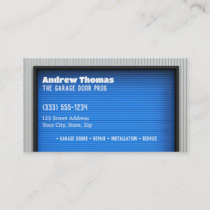 Garage Door Business Card