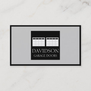 Garage Door Company Business Card
