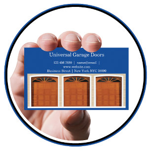 Garage Door Services New Style Business Card