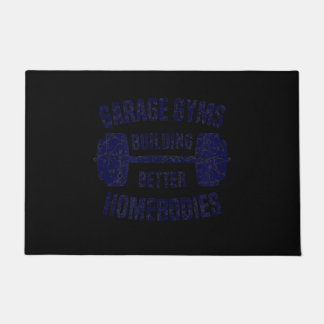 Garage Gyms Building Better Homebodies Barbell Gym Doormat
