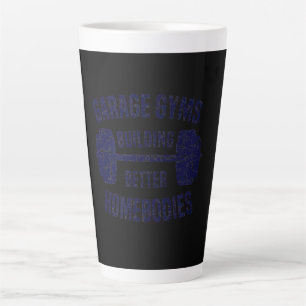 Garage Gyms Building Better Homebodies Barbell Gym Latte Mug