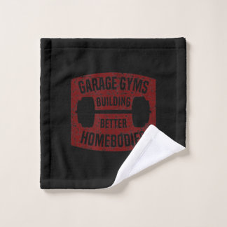 Garage Gyms Building Better Homebodies Barbell Gym Wash Cloth