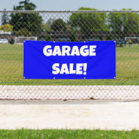 GARAGE SALE! Banner