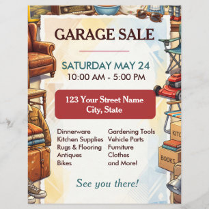 Garage Sale Flyer Template