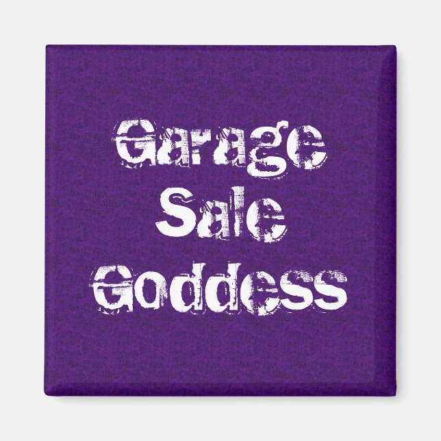 Garage Sale Goddess Magnet (Front)
