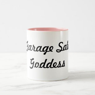 Garage Sale Goddess Two-Tone Coffee Mug