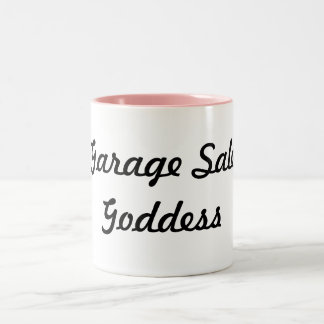 Garage Sale Goddess Two-Tone Coffee Mug