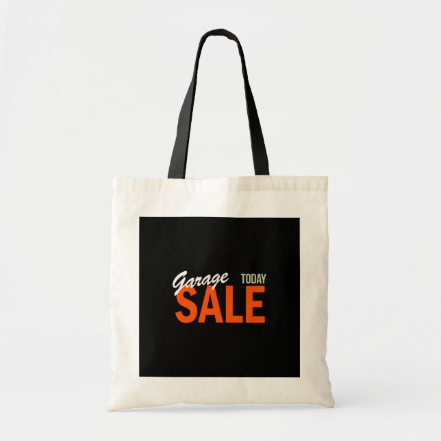 Garage Sale Today Tote Bag (Front)