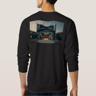 Garage Tech Upgrade men black sweatshirt back