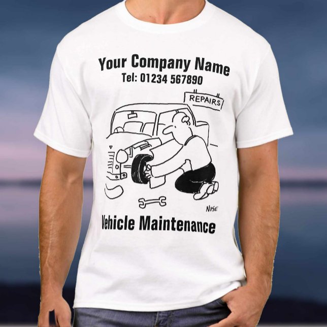 Garage Vehicle Maintenance Mechanic T-Shirt (Creator Uploaded)
