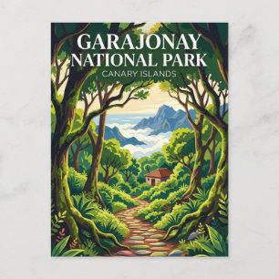 Garajonay National Park Spain Postcard