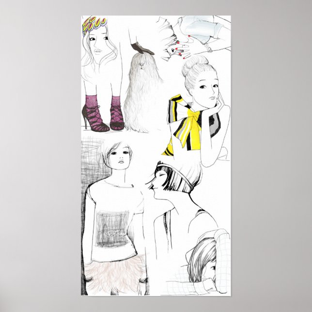 garance dore sketches poster (Front)
