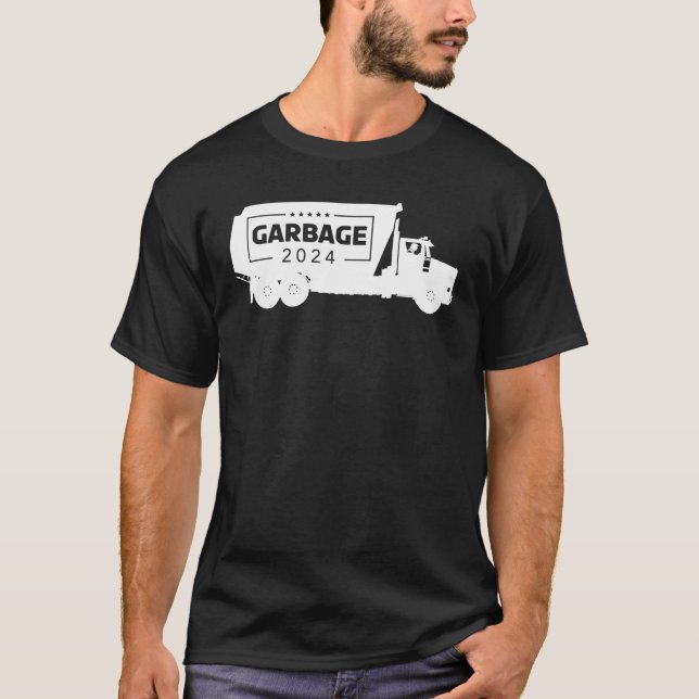 GARBAGE 2024 (white logo) T-Shirt (Front)
