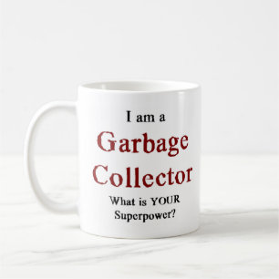 garbage collector coffee mug