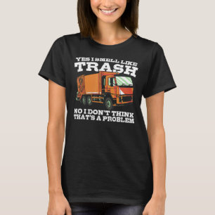 Garbage Day Trash Transporter Recycling Garbage T-Shirt