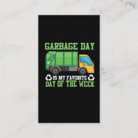 Garbage Day Truck Waste Disposal Dumpster