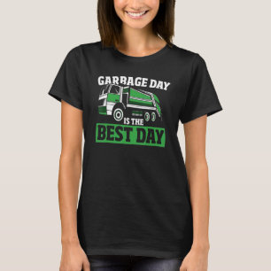 Garbage Day Waste Management Trash Transporter Gar T-Shirt