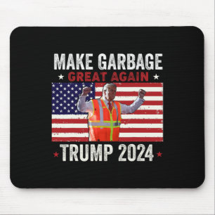 Garbage For Trump Make American Garbage Great Agai Mouse Pad