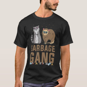Garbage Gang Possum Animals Opossum Animal Racoon T-Shirt