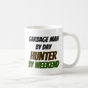 Garbage Man by Day Hunter by Weekend Coffee Mug