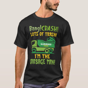 Garbage Man Costume Garbage Trucks Adults Kids _ T T-Shirt