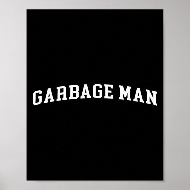 Garbage Man  Poster (Front)