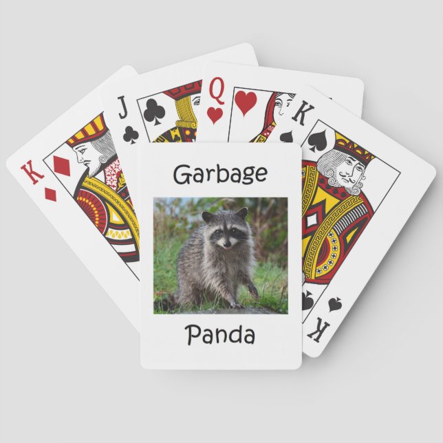 Garbage Panda Playing Cards (Back)