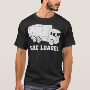 Garbage Side Loader Truck Boy Love Recycling Day D T-Shirt