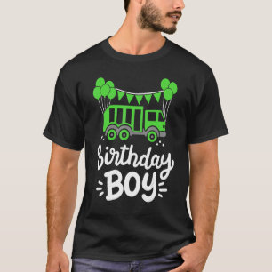 Garbage Truck Birthday Boy T-Shirt